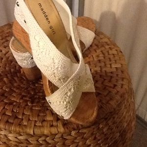 Madden Girl Nautic Crochet  Wedges.